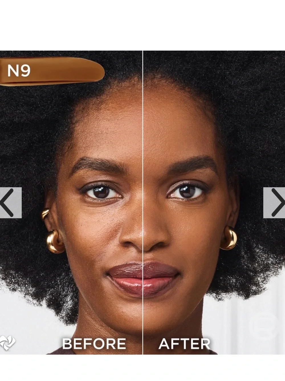 L'Oreal True Match Foundation N9 Neutral Medium Deep - Brown